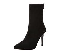 Generico Stivaletti Autunno Eleganti, Tronchetti Casual con Tacco, Stivaletto Vintage Scarponcino Morbidi Stivali Elasticizzati Donna Curvy Comoda Texani