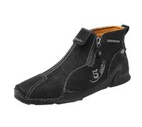 Generico Stivaletti da Uomo Imbottiti Stivali Tattici Scarpe Resistente all'Acqua Caldo Anfibi Combattimento Lavoro Impermeabile Antiscivolo Invernali Allarga