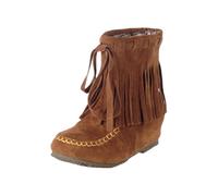Generico Stivaletti Donna Estivi Stivali Donna Antiscivolo Stivaletti Senza Lacci Comodi Eleganti Stivaletto Leggero Antivento Robusti Versatili Stivali Pioggia Autunno Estivi Caviglia Marrone 42