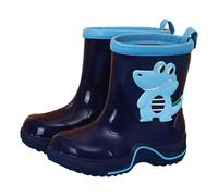Generico Stivaletti Pioggia Bambino Unisex Galosce Suola Antiscivolo testurizzata Stivale Impermeabili per Bambini Scarpe a piedi nudi Cartone Animato adolescenti ragazze 4-12 anni