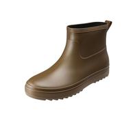 Generico Stivali Antinfortunistica Uomo -Scarpe da Pioggia Stivali Metà Polpaccio Antiscivolo per Attività Outdoor Tempo Umido Impermeabili Traspiranti Comodi Leggeri