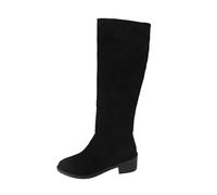 Generico Stivali Chelsea Comode Stivaletti Platform Scarponcini con Tacco a Zeppa Comodo Camminata Scarpe Outdoor Antiscivolo Giardinaggio Donna Pioggia