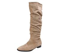 Generico Stivali da Montagna Donna Trekking Scarponcini Morbidi Stivaletto Wide Fit Con Plateau Invernali Calda Comodi e Passeggio