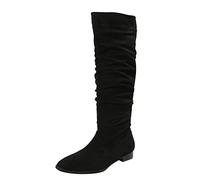 Generico Stivali da Montagna Donna Trekking Scarponcini Morbidi Stivaletto Wide Fit Con Plateau Invernali Calda Comodi e Passeggio