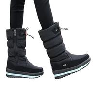 Generico Stivali da neve da donna, Stivali da neve invernali da donna - corti comodi da - Stivaletti da esterno impermeabili, stivaletti corti da per, nonna