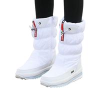 Generico Stivali da neve da donna, Stivali da neve invernali da donna - da impermeabili per esterni - Comode scarpe invernali da, stivaletti da esterno antiscivolo per l'escursionismo, la co