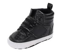 Generico Stivali da Neve per Bambini Alti Invernali bambinie Ragazze Equitazione Ragazzi e Scarpe in Cotone Spesse Pelle Bottes de Printemps et d'Automne Idéales pour l'Automne l'Hiver