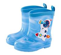 Generico Stivali da Pioggia Bambino Unisex Scarpe in Gomma Acqua Impermeabile di Stile Carino Comodi e Impermeabili Stivaletti Cartone Animato per Ragazzi Ragazze Adolescenti 4-12 Anni