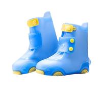 Generico Stivali da pioggia per bambini | Coperchio di scarpe impermeabili | Stivali di pioggia non slip riutilizzabili | Silicone robusto per ragazzi e ragazze,