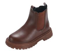 Generico Stivali per Bambine da Neve Cotone Caldo Equitazione Ragazze Caldi Invernali Chaussures Enfant pour Cole et Loisirs Scarpine Primi Passi Idéales l'Automne l'Hiver