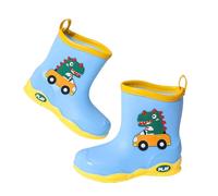 Generico Stivali Pioggia Bambino e Bambina,Stivali da Molto Leggeri Scarpe Acqua per Bambini in Gomma Comodi Impermeabili Flessibili Bambina Alunni di scuole elementari