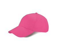 Generico Stock 10 Pezzi Cappello in Cotone Fucsia Visiera Rigida Regolabile