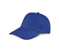 Generico Stock 10 Pezzi Cappello in Cotone Vari Colori Visiera Rigida Regolabile | Cotone 100% | 10 Cappelli Cappellini per GITA Festa Party Vacanza Colonia (Blu Royal)