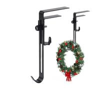 Generico Stockings Holder, Fireplace Hanger, Heavy Duty 5.08x2.24 Inches Adjustable Hook, Garland Mount for Holiday Décor, Home Mantel, Apartment Setups, Living Room, Dorm Styling, Christmas Scenes