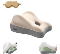 Generico Stomach Laying Support Pillow,Stomach Laying Pillow,Couples Deep Position Support Pillows,Sweet Spot Perfect Angles Without the Awkward Adjusting,Multi-Functional Bed Pillows (Beige Gray)