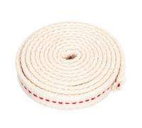 Generico Stoppino in Cotone Naturale Senza Fumo per Bruciatore ad e Lampada a Cherosene Ricambio Versatile da 1 Metro Tagliabile e Adatto per Lampade a Olio da Tavolo e Lampade a Burro