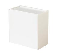 Generico Storage Boxes for Organizing Square Wall-Mounted Container | Wall Storage Box for Bathrooms - Kitchens Nursery Living Room Cell Phone Keys Miscellaneous Items Toiletries Cotton Swabs
