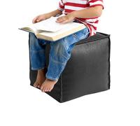 Generico Storage Footstool, Toy Organizer, 15.75 Inches, Foldable Ottoman Seat, Bedroom Bench, With Hidden Compartment Lid, Multipurpose Storage Function, For Home, Living Room, Bed, Dorm