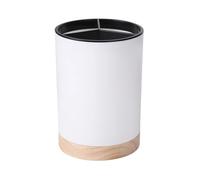 Generico Stoviglie da cucina Secchio portaoggetti Portautensili Posate Scolapiatti Bacchette in plastica Cucchiaio Portaoggetti Staccabile 3 Divise(WHITE)