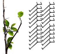 Generico Strappa Rami,20 Pezzi Stabilizzatore Regolabile,Kit di Stabilizzazione per Alberi - per Sostegno E Riparazione Piante Inclinate in Vaso da Giardino