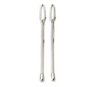 Generico String Threader - 2.64 inch Drawstring Rope Tool | Metal Sewing Cord Threader - 2pcs Multifunctional Elastic Band Threaders Set for Hoodie Shorts Waistband Repair Sewing Use