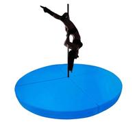 Generico Stripper Pole Crash Mat - Tappetino di Sicurezza per la Danza Pieghevole e Rotondo Spesso, 120 cm x 3 cm (47,2 Pollici x 1,2 Pollici) - Cuscino anticaduta per Palestra Domestica per Pole Dan
