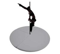Generico Stripper Pole Crash Mat - Tappetino di Sicurezza Pieghevole Rotondo Spesso per Palestra Domestica, 1,2 Pollici di Spessore, 47,2 Pollici di Diametro, Cuscino di Protezione anticaduta per pol