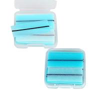 Generico Strisce Adesive per Ciglia Autoadesive Trasparenti, Set 2 Scatole da 10 Pezzi, senza Colla, per Extension Ciglia e Applicazione Facile, per Pelle Sensibile e Uso Professionale