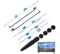 Generico Strisce adesive per Schermo LCD per 21.5″ A1418 (2017-2020), Kit di Riparazione Nastro Display sostitutivo con Strumenti per Ruote di Apertura