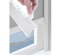 Generico Strisce oscuranti for Tende a Rullo, Strisce in PVC for Bordi Laterali di Tende da Finestra, for Tende oscuranti e for Uso in Camera da Letto(120cm/47.2in)