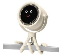 Generico Stroller Fan, Cooling Device, 3.5.83x15x6.81 Inches, Lcd Display Rechargeable Fan Speed Adjustable, Personal Breeze for Crib, Travel, Beach, Camping, Indoor, Outdoor Use and Baby