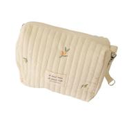 Generico Stroller Storage Bag, Multifunctional Organizer Pouch, 9.84x6.69in Large Capacity Zipper, Convenient Bottle, Wipes Holder for Fit, Baby Stroller, Travel, Outings