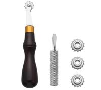 Generico Strumenti per Lavorare Il Cuoio - Forniture per Artigianato in Pelle | Set per Cucire E Imbossire Il Cuoio | per Calzolai Fabbricanti di Borse Hobbisti Artisti Principianti Fai da Te