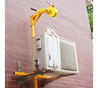 Generico Strumento di Sollevamento HVAC in Acciaio Inossidabile Ultraleggero - Supporto per Gru per condizionatori d'Aria per impieghi gravosi, argano Manuale Resistente alla ruggine per installazion