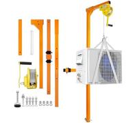 Generico Strumento di Sollevamento per Installazione Esterna del Condizionatore d'Aria con Gancio Gancio Speciale per Installazione dell'Aria Condizionata,150kg 20m