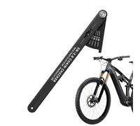 Genérico Strumento di usura della catena: Righello di misurazione di precisione, in Acciaio Durevole, Design Compatto, Attrezzature per la Manutenzione di Ciclismo facile da usare | Usura