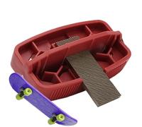 Generico Strumento per affilare Le lamine degli Sci - Guida per la per snowboard15x13 cm, affilatrice per Lame per Pattini da Ghiaccio, in Metallo Rimovibile | Strumento di Regolazione di precisione