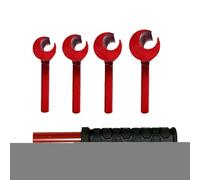 Genérico Strumento per cerniere delle porte | Strumento di regolazione per cerniere di dimensioni multiple, robusto allineamento delle cavità con chiave manuale di precisione per miglioramento