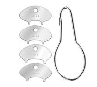 Generico Strumento Per La Rimozione 'aeratore Del Rubinetto, Sicuro E Senza, 8,1x4x4 Cm, Strumento Per L'aerazione Rubinetto Lavello, Chiave Cache, Utilità Di Lunga Durata, Per Cucina, Bagno