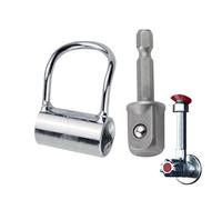 Generico Strumento per Rimozione Valvola Angolare,Idraulica - Attrezzo per Manutenzione Idraulica Montaggio Tubi Spazi Stretti Sotto Lavello WC Cucina