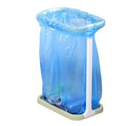 Generico Strumento Pieghevole Per Sacco Della Spazzatura - Supporto Da Campeggio Esterno, Supporto Stabile Per Della Spazzatura, Robusto Guscio In Metallo, Di Lunga Durata, Base Resiliente, Guarn