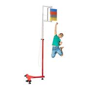 Generico Strumento Regolabile per la misurazione del Salto Verticale - Tester da Pavimento con Alette Colorate e Base Stabile per Un Allenamento e Una valutazione delle Prestazioni di Salto accurati.
