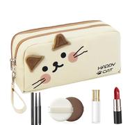 Generico Students Pencil Bag, Cute Large Capacity Pencil Pen Case, 8.66x2.76x3.94 inches Heavy Duty School Stationery Organizer for Rulers Erasers Markers, Cosmetic Makeup Pouch