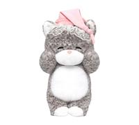 Generico Stuffed Animal Cat - 13.8 Inch Soft Cute Sleepy, Soft Plush Kitten Pillow, Cute Stuffed Doll, Toy Cat For Kids Adults, Living Room Sofa Bed Chair Bedside Desk, Home Car Decoration