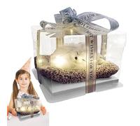 Generico Stuffed Animal Dog - Realistic Movable Joint Model, Interactive Table Decor | Soft Plush Dog Figurine, Home Living Room Shelf Bedroom Desk Decorative Companion Toy Collectible