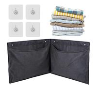 Generico Stuffed Animal Net - 47.24x18.11in Corner Toy Organizer for Storage, Display Holder with Easy Mounting Design, Plush Doll Hammock for Home, Bedroom, Playroom, Nursery, Wall, Door, Bathroom