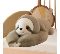 Generico Stuffed Animal - Plush Sloth Companion | 65cm Weighted Design, Bedtime Soothing, For Boys Children Teens Friends Collectors Home Dorm Sofa Bed Couch Desk Car Seat Decor