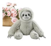 Generico Stuffed Animal Sloth, Huggable Plush Pillow, Collectible Toy Decoration, Soft Sloth Cushion, Cozy Gift For Kids Nursery Bedroom Sofa Couch Bed Study Room Home Display, 8.66 inches