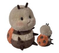 Generico Stuffed Animals, Sitting Ladybug, Stuffed Animal, Cute Toy, Shy Face Expression, Soft Doll for Kids Sofa Classroom Home Decor to Create a Cozy and Playful Atmosphere While Enhancing Comfort