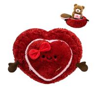 Generico Stuffed Bear in Heart Box - Romantic Plush Toy for Gifting | Soft Bear with Decorative Heart Box, Love Proposal Confession Birthday Gift for Women, Teens, Holiday Celebration Surprise